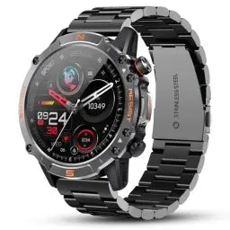 Produktbild: Walkerfit Smartwatch Herren Militär, 1.43