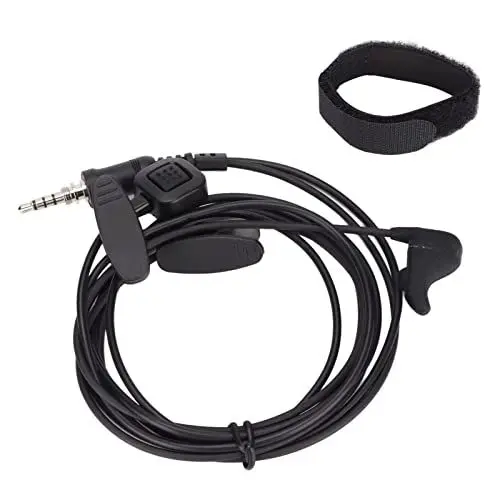 Produktbild: Walkie-Talkie-Ohrhörer für Yaesu Vertex, Funk-Ohrhörer mit Mikrofon, Kompatibel mit Yaesu Vertex VX-5R VX-6R VX-7R FT-270R FT-277R VX-120 X-127 VX-170 VX-177 VX-700 Walkie Talkie