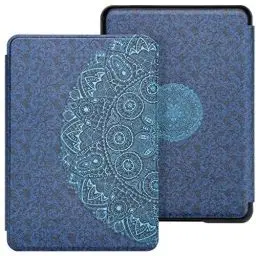 Produktbild: WALNEW Hülle für Amazon Kindle Paperwhite 10. Generation 2018, PU Leder Schutzhülle Tasche für Neue wasserfest Kindle Paperwhite 10th Gen(Model NO. PQ94WIF) mit Automatischer Aufwach/Ruhe-Funktion