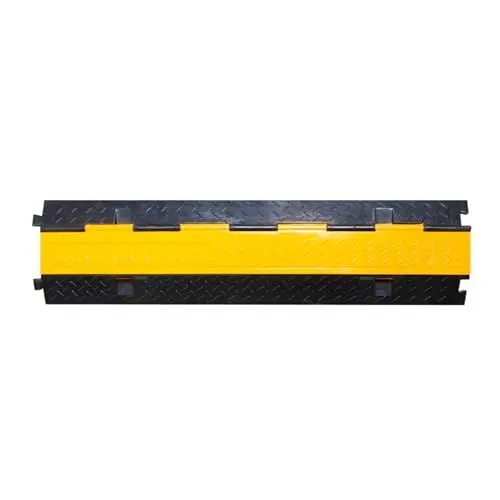 Produktbild: Walther Werke 39870020 Kabelklemme Gummi schwarz gelb Anzahl Kanäle 21000 mm Inhalt 1 m