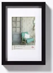 Produktbild: walther design Bilderrahmen schwarz 40 x 60 cm Stockholm EA460B