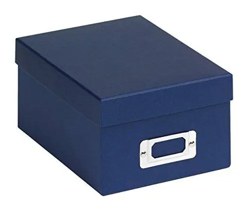 Produktbild: walther design Aufbewahrungsboxen blau 10 x 15 cm Fun FB-115-L