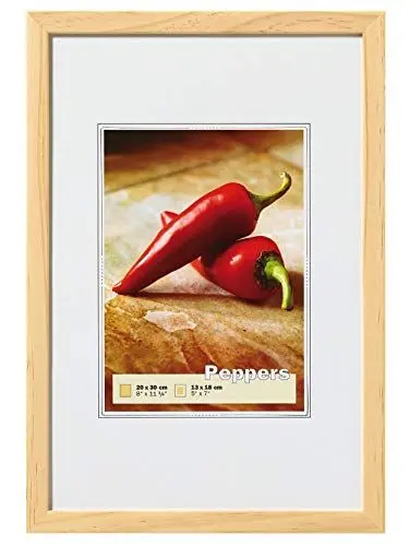 Produktbild: walther design Bilderrahmen kiefer 40 x 50 cm Peppers Holzrahmen BP050K