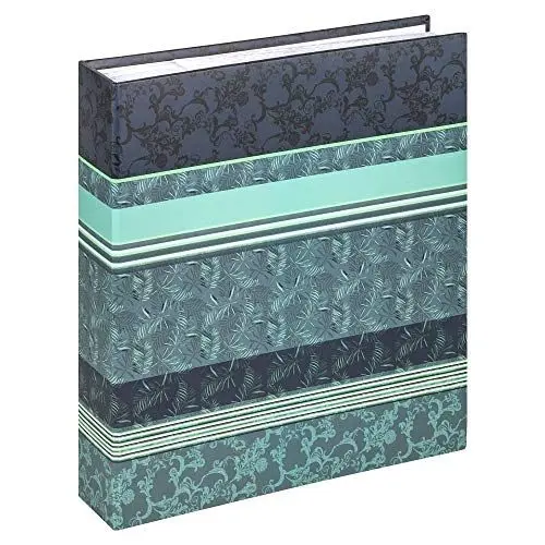 Produktbild: walther design Fotoalbum blau 200 Fotos 13 x 18 cm Memo-Einsteckalbum Pheline ME-359-L