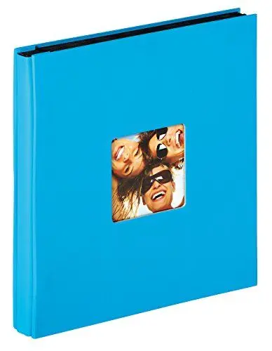 Produktbild: walther design Fotoalbum oceanblau 400 Fotos 10x15 cm Einsteckalbum mit Cover-Ausstanzung, Fun EA-110-U