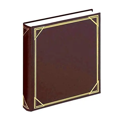 Produktbild: walther design Fotoalbum weinrot 30 x 30 cm Kunstleder mit Prägung, Standard Album MX-200-R