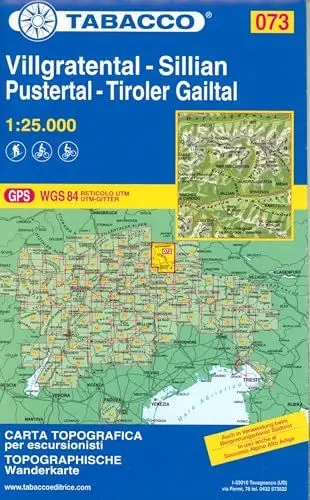 Produktbild: Wanderkarte 73 Villgratental-Sillian- Pustertal-Tiroler Gailtal 1:25 000 (Carte topografiche per escursionisti, Band 73)