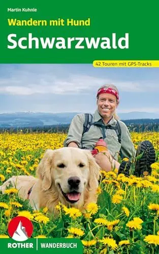 Produktbild: Wandern mit Hund Schwarzwald: 42 Touren mit GPS-Tracks (Rother Wanderbuch)