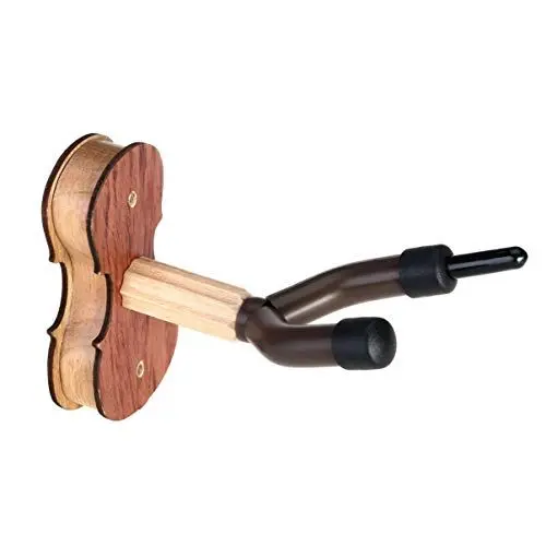 Produktbild: Wandhaken Für Violine Geigenhalter Für Die Wand Ukulele-aufhänger Geigenhaken Mit Bogenaufhänger Vitrinenhalter Für Violine Hölzern Geigenaufhänger Bambus Gitarre Ausstellungsstand