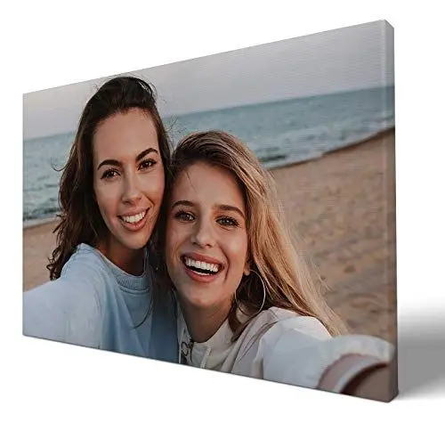 Produktbild: wandmotiv24 Leinwandbild - Foto auf Leinwand mit Online-Vorschau - personalisierte Wanddeko - Bild mit Wunschmotiv - Fotogeschenk - 30x20 cm