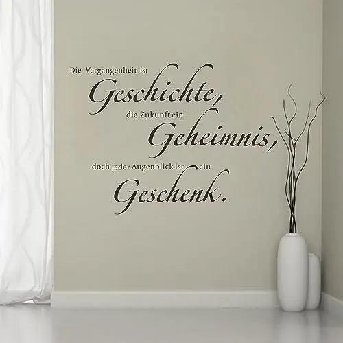 Produktbild: Wandtattoo Sprüche Schlafzimmer Wandsticker Wohnzimmer - Schwarze Wandtattoo Wohnzimmer Modern Wanddeko Schlafzimmer Familienregeln Wandaufkleber Wandtatoos Zum Kleben für Flur Küche (Style-1)