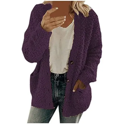 Produktbild: ZTFYKLIN Damen Pullover Sale Angebote Regenjacke Damen Wasserdicht Parka Große Größen Damen Outdoor Jacken Für Damen Winter Softshelljacke Damen Frühling Roter Mantel Damen Winter Sonderangebote