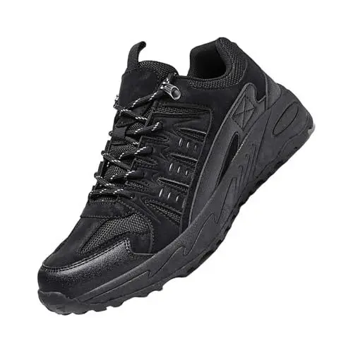Produktbild: Warehouse Deal Sneaker Herren Wanderschuhe Trekkingschuhe rutschfest Walkingschuhe Laufschuhe Slip On Sportschuhe Turnschuhe Halbschuhe Orthopädische Atmungsaktiv Fitnessschuhe Unisex