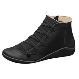 Produktbild: warehouse deal Cowboystiefel Damen Retro Spitze Zehe Flach Stiefeletten Damen Wasserdicht Winterstiefel Damen schuhe damen sale marken stiefelschuhe herren