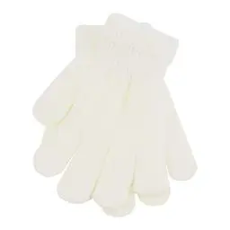 Produktbild: VOSAREA Kinder Handschuhe Winter warme Handschuhe Weiße Handschuhe Reithandschuhe Kleinkinder Handschuhe 4-12 Jahre Winterhandschuhe Kinder gestrickte Handschuh für Jungen Mädchen