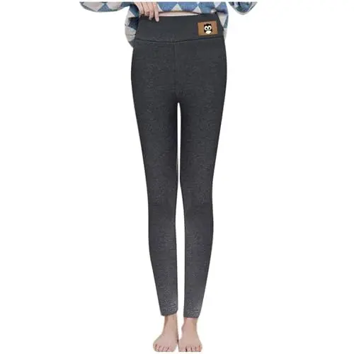 Produktbild: warme leggings damen winter gefüttert,yogahose damen lang,damen nachtwäsche,thermo leggings damen weiß,pyjama shorts damen,pyjamahose damen baumwolle,winter hosen damen,business hose damen,gefütterte