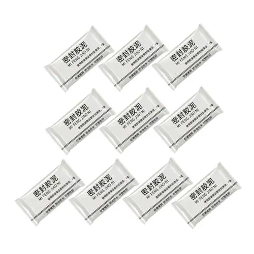 Produktbild: Warmhm 10st Wasserfester Zement Einen Platten Reifen Mit Dichtmittel Reparieren Abdichtendes Dichtmittel Wasserdichtes Dichtungsband Hardware-versiegelungen Dichtband Wasserdicht Weiß