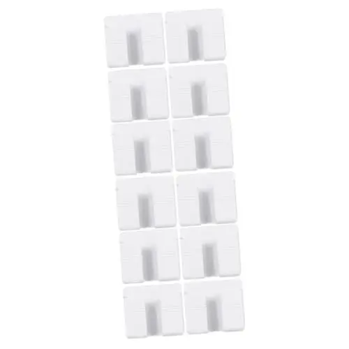 Produktbild: Warmhm 3 Sets Stilvolle Selbstklebende Telefonladehalterung Wandmontiertes Lagerregal Für Fernbedienungen Und Mobiltelefone 4 Stück * 3