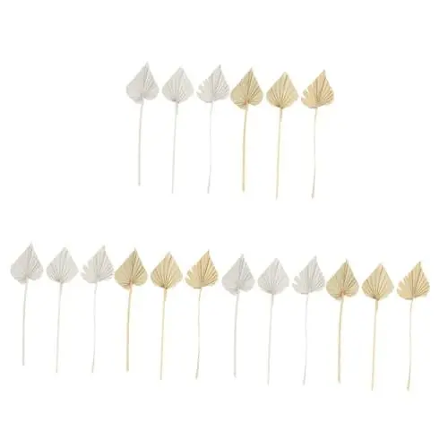 Produktbild: Warmhm 3 Sets Elegantes Blumenarrangement Getrocknete Blätter Für Hochzeit Bankett Feiertagsdekor 6 Stück X 3