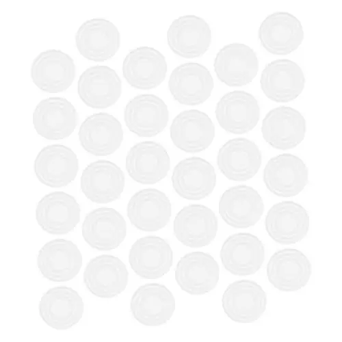 Produktbild: Warmhm Möbelpuffer 200 Stück Silikonpads Für Glastischplatten Robuste Und Unsichtbare