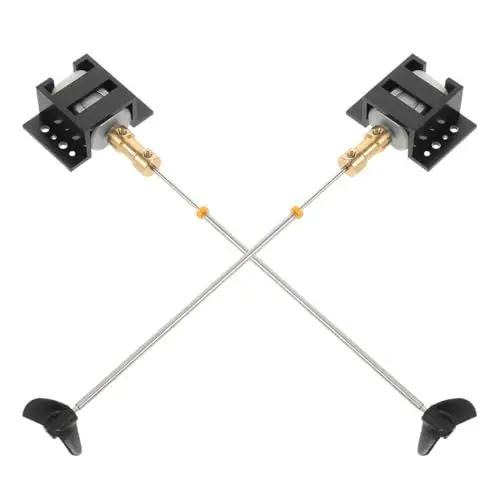 Produktbild: Warmhm 1 Satz Ferngesteuertes Bootsmodell Propeller-kit Rc-bootsmotor-kit Rc Bootsmotor Bausätze Für Modellautos Wissenschafts-kit Bootsmotoren Teil Bootspropeller Bohren Edelstahl