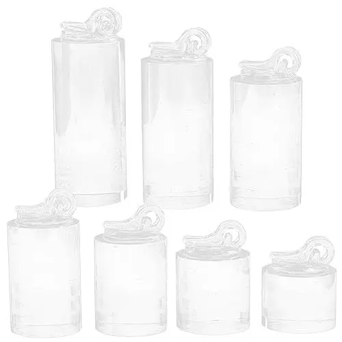 Produktbild: Warmhm 7-teilige Acryl-ausstellungsständer Für Schmuckgeschäfte Schaukästen Und Messen Transparenter Ständer Für Schaukästen