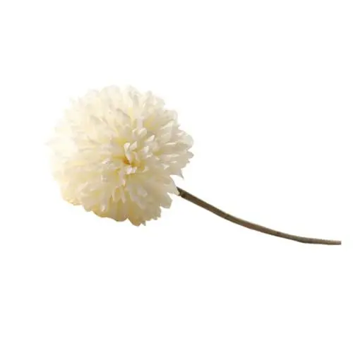Produktbild: Warmhm 1stk Plastische Hortensie Chrysantheme Ball Blumen Seidenhortensie Hochzeitsfeier Tischdekoration Arrangement Strau? Seidenblumen Mittelstücke Künstlich Kleiner Ball Braut