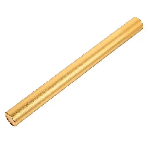 Produktbild: Warmhm 1stk Räucherstäbchen Räucherkegel Aus Weißem Salbei Zimtstangen Salbeiwischstift Weihrauchröhrchen Aus Metall Tragbares Räucherrohr Aluminiumlegierung Golden