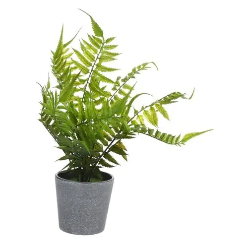 Produktbild: Warmhm Elegante Künstliche Farn-Bonsai-Pflanze Dauerhafte Dekoration Robustes Material Leicht Zu Reinigen