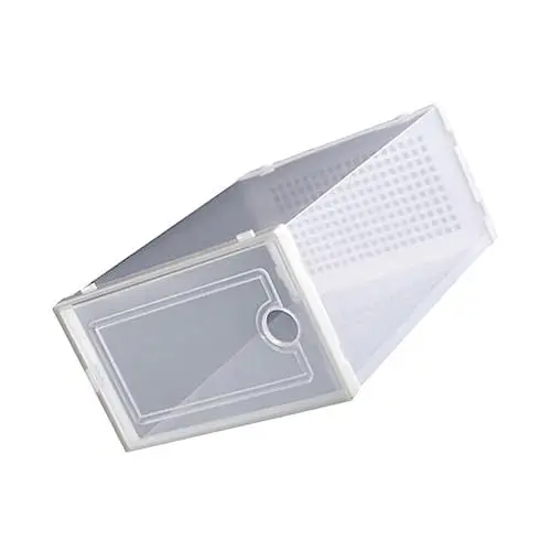 Produktbild: Warmhm Platzsparende Schuh Stabile Schuhe Boxen 2pcs Kunststoff Organisation