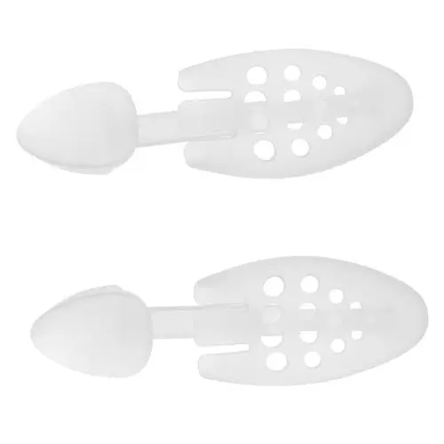 Produktbild: Warmhm 2 Stück Weiße Stiefelspanner Schuhspanner Für Damen Pp Schuhformer Schuhhalter
