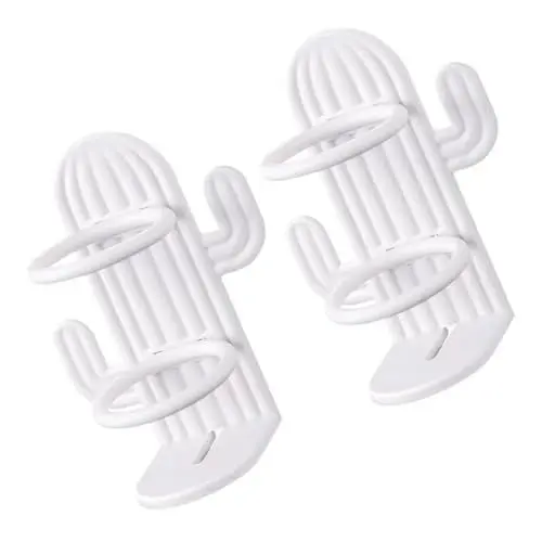 Produktbild: Warmhm 2stücke Zahnbürstenhalter Für Elektrische Zahnbürsten Wandhalterung Für Zahnbürstenladegeräte Badezimmer-Organizer Wand-Organizer Für Zahnbürsten Platzsparende Ablage