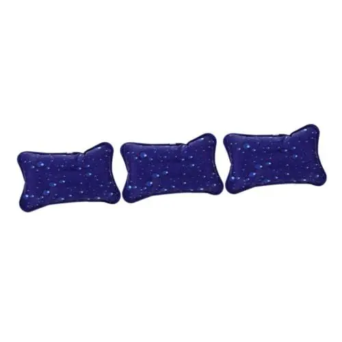 Produktbild: Warmhm 3st Kühlkissen Mit Wasser Befüllbares Kissen Aufblasbares Campingkissen Kissen Aufblasbare Reise Campingkissen Ultraleicht Campingkissen Aufblasbar wasserdichte Polyesteroberfläche