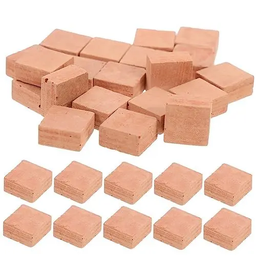 Produktbild: Warmhm 40stücke Miniatur-bausteine Für Gartenbau DIY Zubehör Ziegelmodelle Miniatur-mauersteine Ziegelbaukasten Miniaturzubehör Miniatur-szenenmodelle