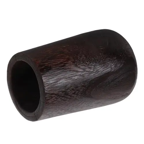 Produktbild: Warmhm Niedliche Vase Vintage-blumenvase Rustikale Holzvase Für Blumen Heimdekoration