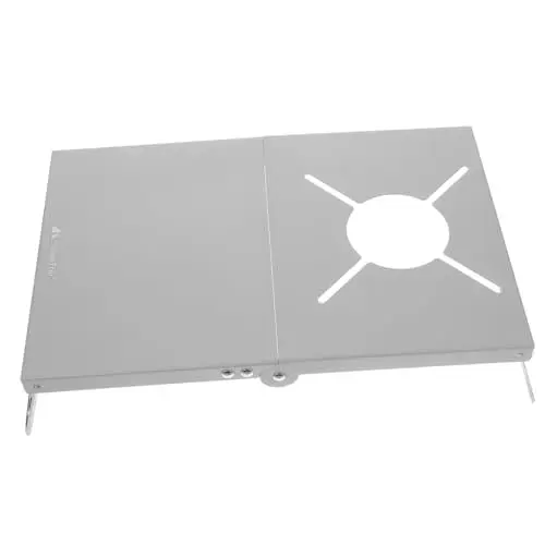 Produktbild: Warmhm Camping-ausrüstung Klappbarer Laptop-Schreibtisch Grill Tragbarer Campingtisch Rucksacktisch Mini-klapptisch Klappbarer Tisch Lagerung Rostfreier Stahl Tischmöbel Reisen