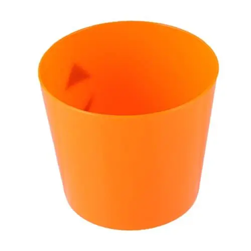 Produktbild: Warmhm Einzigartiger Halloween-süßigkeitenbehälter Im Orangefarbenen Weihnachtseimer Für Jungen- Und Mädchenpartys