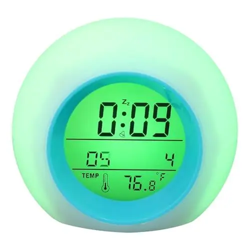 Produktbild: Warmhm Ewiger Kalender Uhren Für Wecker Für Nachtlichtuhr Reiseuhr Alarm Bettschüttelwecker Luke Leise Klein Reisewecker Elektronische Uhr Led-anzeige Uhr Kleiner Wecker Runden Kind