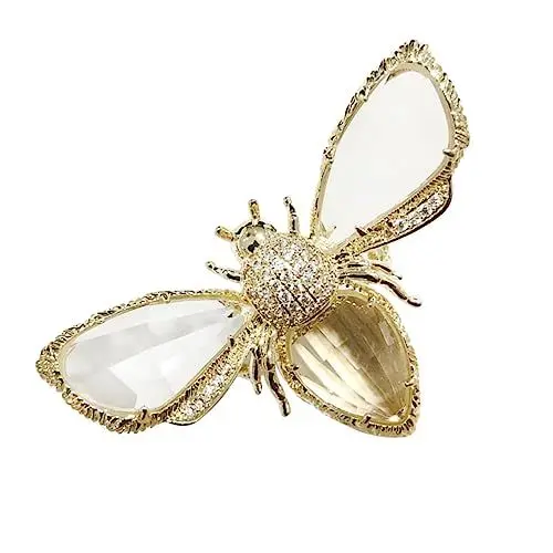 Produktbild: Warmhm Frau klingelt Moderinge goldene Ringe Kristallring Frauenringe verstellbare Ringe Bling-Ring modische Fingerringe Ringe für Frauen Perlmutt Schmuck Damen