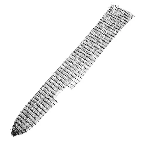 Produktbild: Warmhm Meerjungfrau-stirnband für Damen Schwarzer Kristall-netzschal Halloween-kostüm-zubehör Elastischer Strass-turban