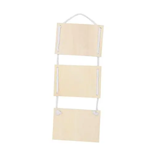 Produktbild: Warmhm Hochzeitsschilder Tafelschilder Holzplatten Zum Basteln Brett Zum Aufhängen An Der Wand Wandaufhänger Wand Dekoration Brett Hängen Bambus Hölzern Kind Dekorationsmaterial