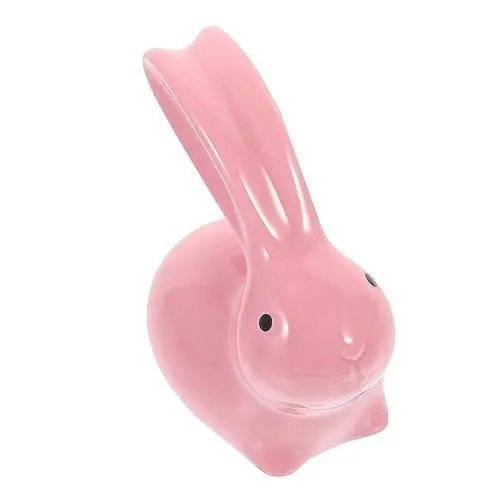 Produktbild: Warmhm Moderne Keramik Figur Handwerkskunst Bunny Kunst für Home Decor Tee Haustier