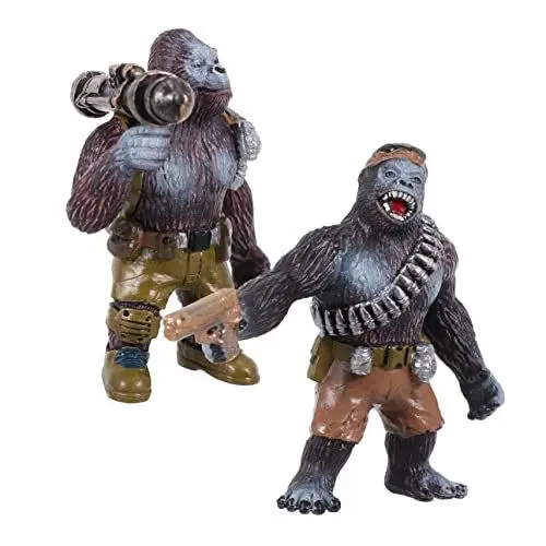 Produktbild: Warmhm Kunststoff Orang-utan Skulptur Desktop Tier Tier Figur Spielzeug Sicher Decor