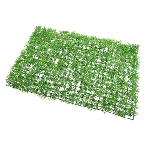 Produktbild: Warmhm Künstliches Farn-wandpaneel Wandpaneel Mit Pflanzen Künstlicher Buchsbaum Buchsbaumplatten Formschnitt-heckenpflanze Für Den Außenbereich Grüner PVC Mailänder Gras Drinnen