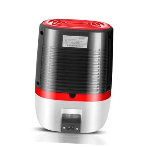 Produktbild: Warmhm Mini Luftentfeuchter Mit Eu-adapter Kompakter Tragbarer Wassertank Für Badezimmer Schlafzimmer Und Küche Energieeffizient Feuchtigkeit Pro Tag Einfache Und Automatische