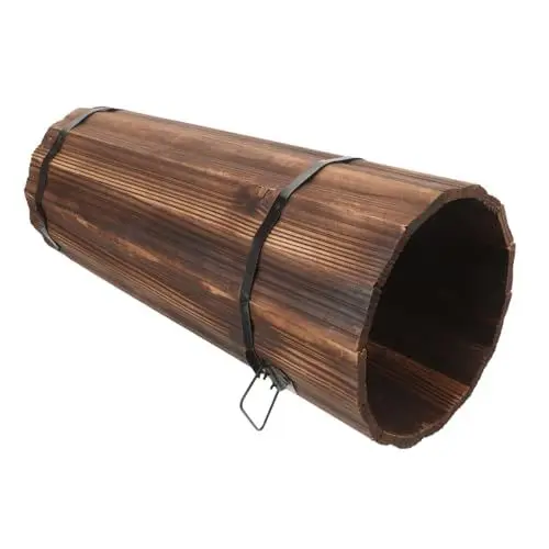 Produktbild: Warmhm Schirmeimer aus Holz regenschirmständer modern umbrella holder Schirmständer im Landhausstil rustikale Regenschirme Wohnkultur Regenschirmhalter für Hotels Lobby-Schirmhalter Stock