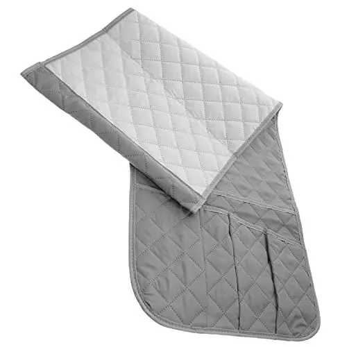 Produktbild: Warmhm Couch Armlehne Organizer Sofa Armlehne Seitentasche Für Aufbewahrung Getränkehalter Tablett