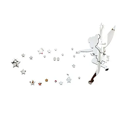 Produktbild: Warmhm Spiegeldekoration Kinderzimmerdekoration Eincremehilfe Wandaufkleber Spiegel Acryl Dekorative Glasschale