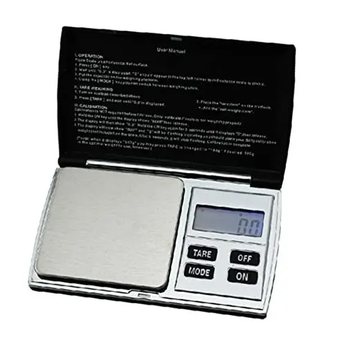 Produktbild: Warmhm Tasche Für Schmuckwaagen Digitale Schmuckwaage 0,01 Gramm Präzisionswaage Präzisionswaagen Schmuckwaage 0. 01g Schmuck Waage Schmuckwaage 0,01g Tasche Elektronische Waage