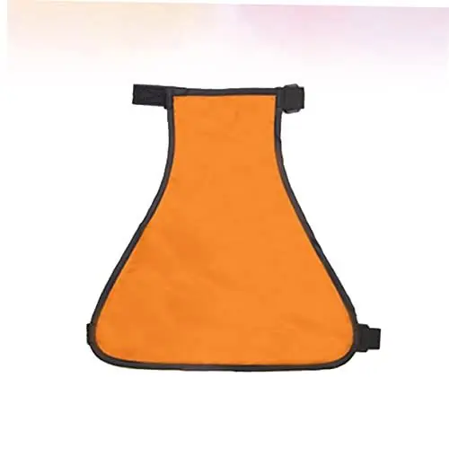 Produktbild: Warmhm wasserdichte Haustier Regjacke Verstellbarer Regenmantel für Welpen Leichte Bauchabdeckung Orange S für Schutz Beim